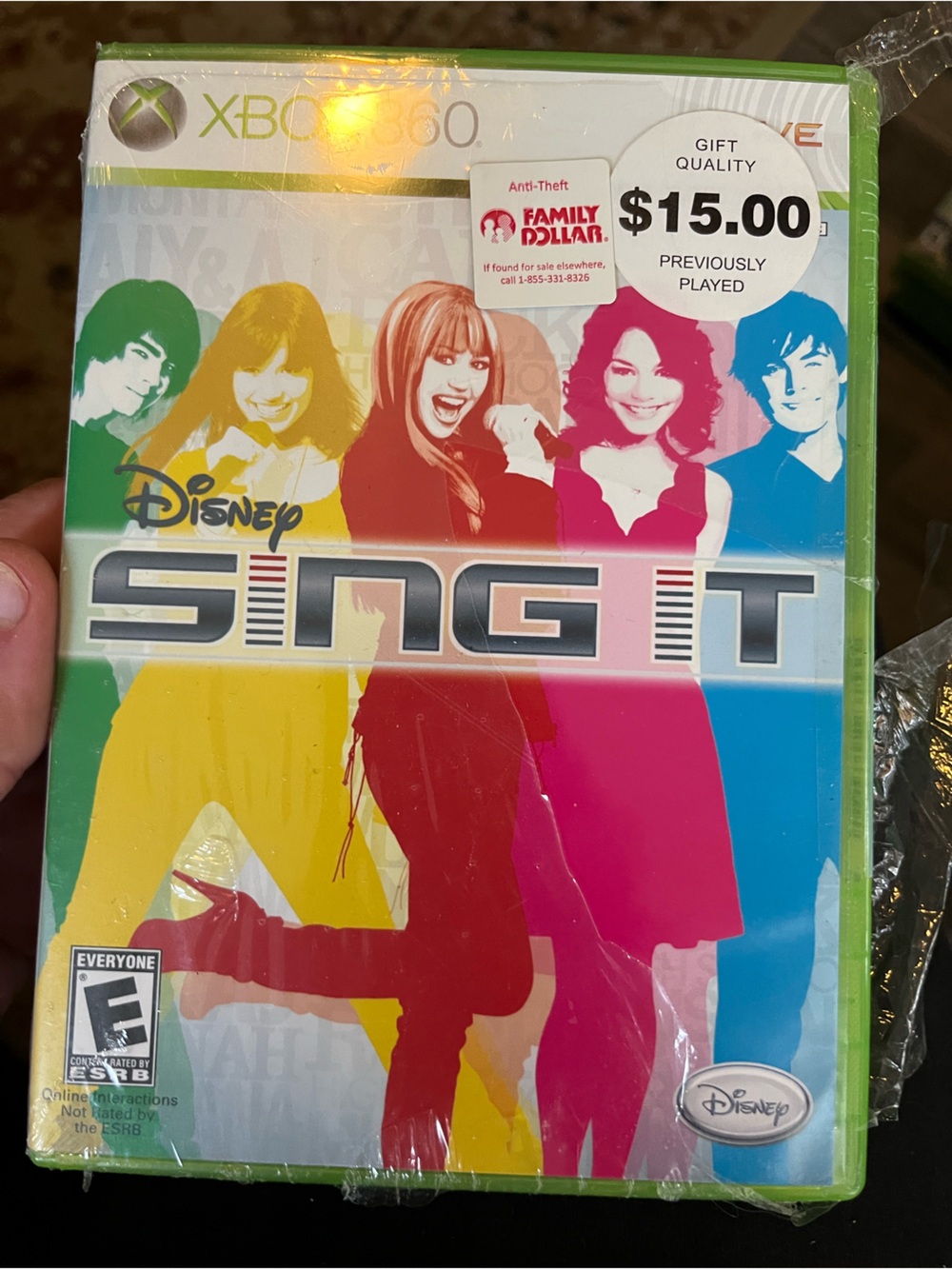 Disney Sing It (2008) Microsoft Xbox 360 Music Video Game Factory Sealed